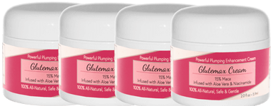 Glutemax Cream - 4 Jars